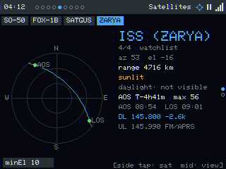 Satellite pass